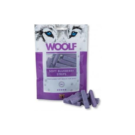 Woolf soft Blueberry strips 100g