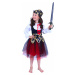 Detský kostým pirátka s šatkou (S) e-obal