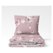 Ružové bavlnené obliečky na dvojlôžko Bonami Selection Belle, 160 x 200 cm