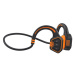 Bezdrôtové slúchadlá EVOLVEO BoneSwim MP3 16GB, oranžová