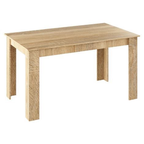 Jedálenský stôl, dub sonoma, 140x80 cm, GENERAL NEW Tempo Kondela
