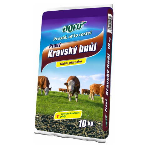 AGRO CS Pravý kravský hnoj 10kg