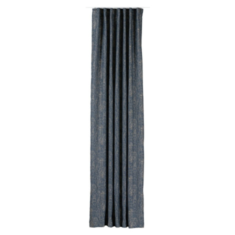 Tmavomodro-sivý záves 135x280 cm Wayland – Mendola Fabrics