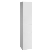 AQUALINE - ALTAIR vysoká skrinka s košom 40x184x31cm, biela AI185L
