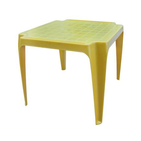 Kinekus Stôl plastový BABY, žltý