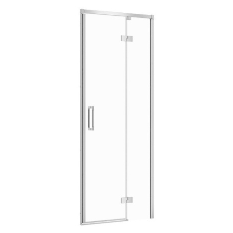 CERSANIT - Sprchové dvere LARGA chróm 80X195, pravé, číre sklo S932-115