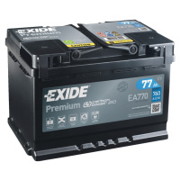 EXIDE Premium 77Ah Autobatéria 12V , 760A , EA770