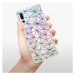 Odolné silikonové pouzdro iSaprio - Abstract Triangles 03 - black - Huawei Nova 4