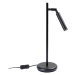 Čierna stolová lampa (výška  43 cm) Fideus – Nice Lamps