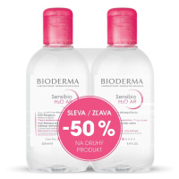 Bioderma Hydrabio H2O Festival čistiaca a odličovacia pleťová voda na citlivú pleť 2 x 250 ml da