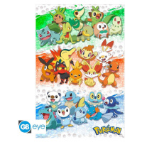 GBeye Pokémon First Partners Poster 91,5 x 61 cm