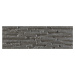 Obklad Argenta stoneworks black 17x52 cm mat STWORKSBK