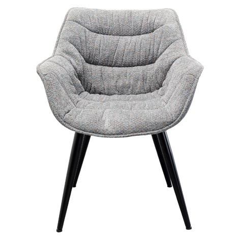 Thelma stolička s opierkami sivá Kare Design