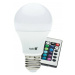 žiarovka LED 7,5W, E27 - A60, RGB + 3000K, 480lm, Ra 80, 180° (Kobi)