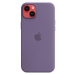 Apple silikónový kryt s MagSafe na iPhone 14 Plus fialkový