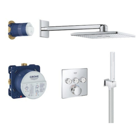 Sprchový systém Grohe Grohtherm SmartControl s termostatickou batériou chróm 34706000