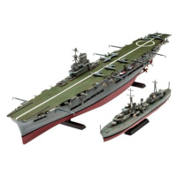 Plastic ModelKit loď 05149 - HMS Ark Royal & Tribal Class Destroyer (1:720)