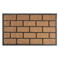 Rohozka MagicHome RBC 124, Brickwall, 45x75 cm, guma/kokos