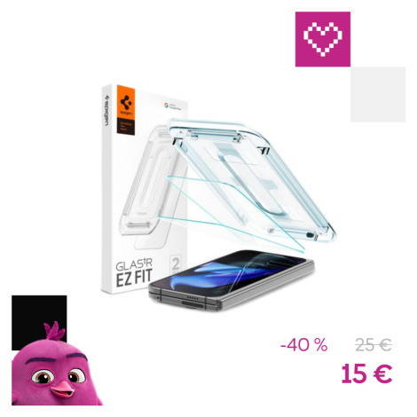 Spigen Glass tR EZ Fit 2 Pack tvrdené sklo Google Pixel 9 Pro Fold číre