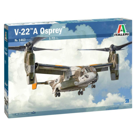 Italeri Model Kit vrtuľník V-22A Osprey 1 : 72