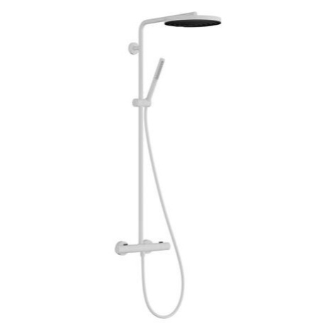 Hansgrohe Pulsify S Puro sprchový systém s termostatickou batériou biela matná 24222700