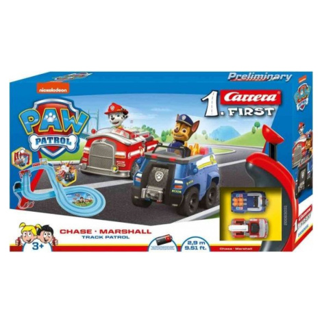 Autodráha Carrera First Paw Patrol Chase a Marshall