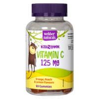 Webber Naturals Kidzown Vitamin C 125 mg 60 tbl