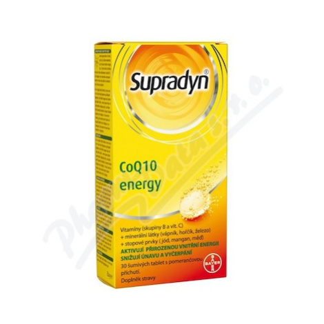 SUPRADYN CoQ10 Energy 30 šumivých tabliet