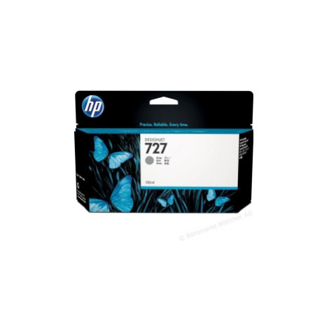 HP 727 Atramentová kazeta Grey 130ml (B3P24A)