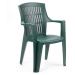 Záhradná stolička Arpa zelená