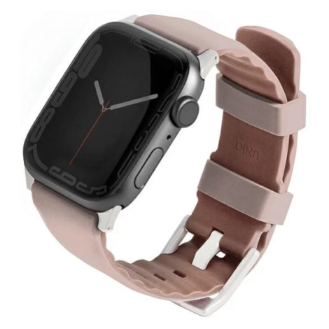 Remienok UNIQ strap Linus Apple Watch Series 4/5/6/7/8/SE/SE2 38/40/41mm. Airosoft Silicone blus