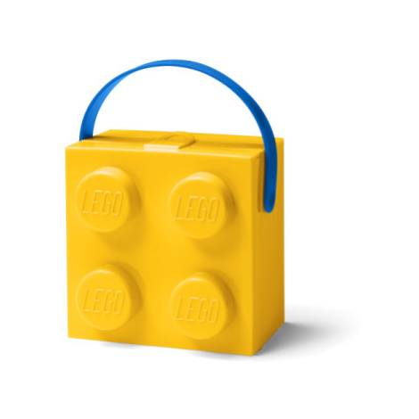 LEGO® box s rukoväťou - žltá