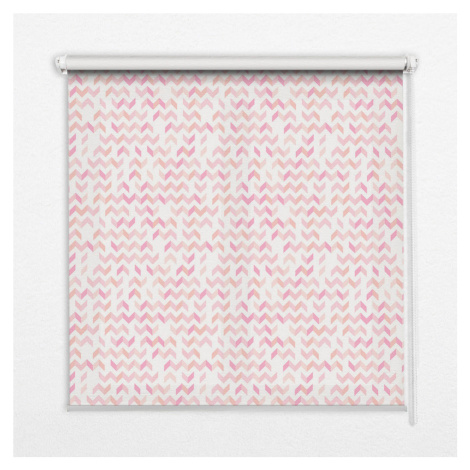 TULUP VNÚTORNÁ roleta - okenná roleta - roleta - 100x140 cm - Ružové šípky hore dole