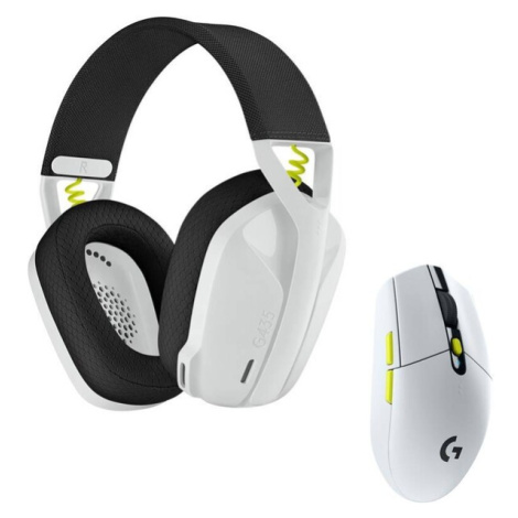 Wireless Gaming Combo, BLACK+WHITE+LIME Logitech