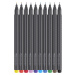 Linery Faber-Castell GRIP, 0.4mm - 10 farieb