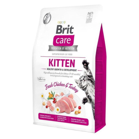 BRIT Care Kitten Healthy Growth & Development granule pre mačiatka a gravidné mačky 1 ks, Hmotno