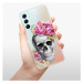 Odolné silikónové puzdro iSaprio - Pretty Skull - Samsung Galaxy A34 5G