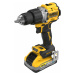 DEWALT 18V XR Aku vŕtačka s príklepom, 2x 5,0 Ah POWERSTACK DCD805H2T-QW