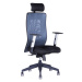 Ergonomická kancelárska stolička OfficePro Calypso Grand Farba: sivá, Opierka hlavy: bez opierky