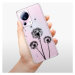 Odolné silikónové puzdro iSaprio - Three Dandelions - black - Xiaomi 13 Lite