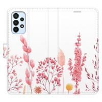 Flipové puzdro iSaprio - Pink Flowers 03 - Samsung Galaxy A23 / A23 5G
