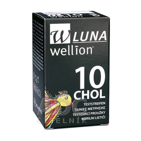 Wellion testovacie prúžky do prístroja LUNA 10ks
