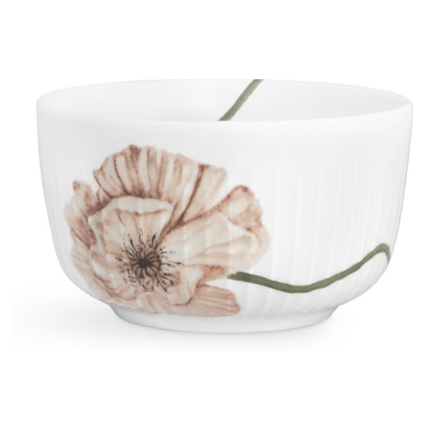 Biela porcelánová miska Kähler Design Hammershøi Poppy, ø 12 cm