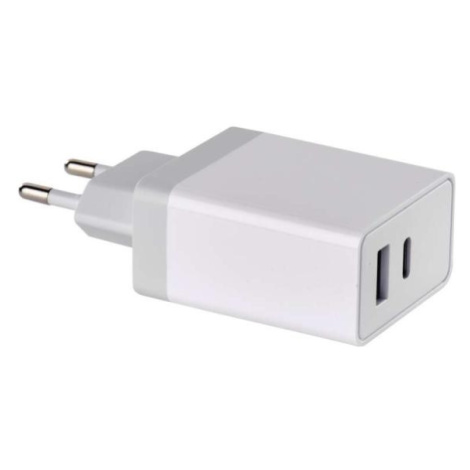 Sieťový univerzálny USB adaptér (zdroj) QC3.0 + PD 30W