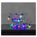Farebná svetelná LED reťaz Star Trading Dew Drops, dĺžka 2,85 m