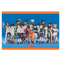 Abysse Corp Naruto Poster Konoha ninjas 91,5 x 61 cm