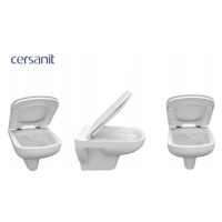 Cersanit COLOUR WC sedátko duroplast / antibakteriálne, biela, K98-0092