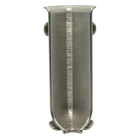 Roh k soklu Progress Profile vnútorný nerez mat silver, výška 60 mm, RIZCTACS605