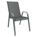 Záhradná stolička MAJORKA 55 x 65 x 90 cm šedá