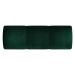 Zelená zamatová podrúčka k modulárnej pohovke Rome Velvet - Cosmopolitan Design